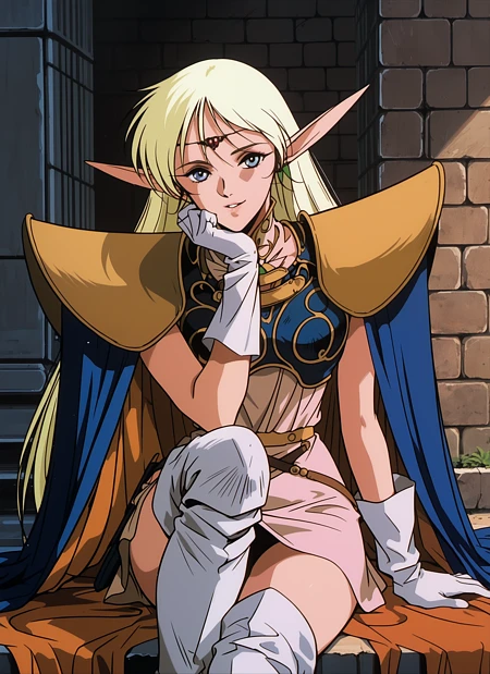 Featured image #1 for Record Of Lodoss War retro anime style