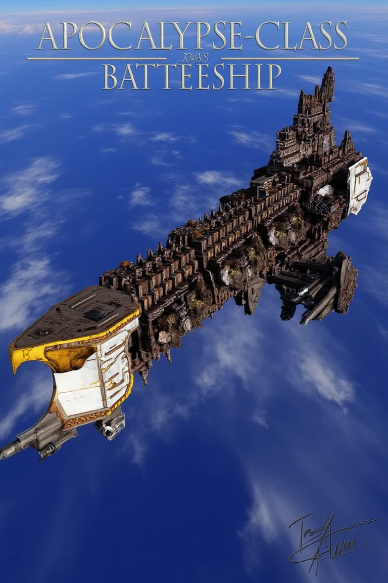 Featured image #1 for Apocalypse-class battleship frpm warhammer 40k