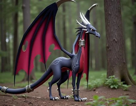 Featured image #2 for (XL-Pony-FLUX ) Adult Corrupted Cynder - The legend of Spyro