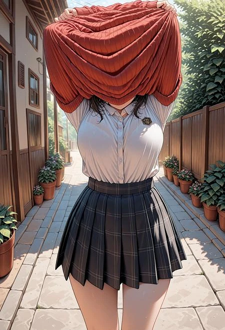 Featured image #2 for Undressing - Clothes Over Head