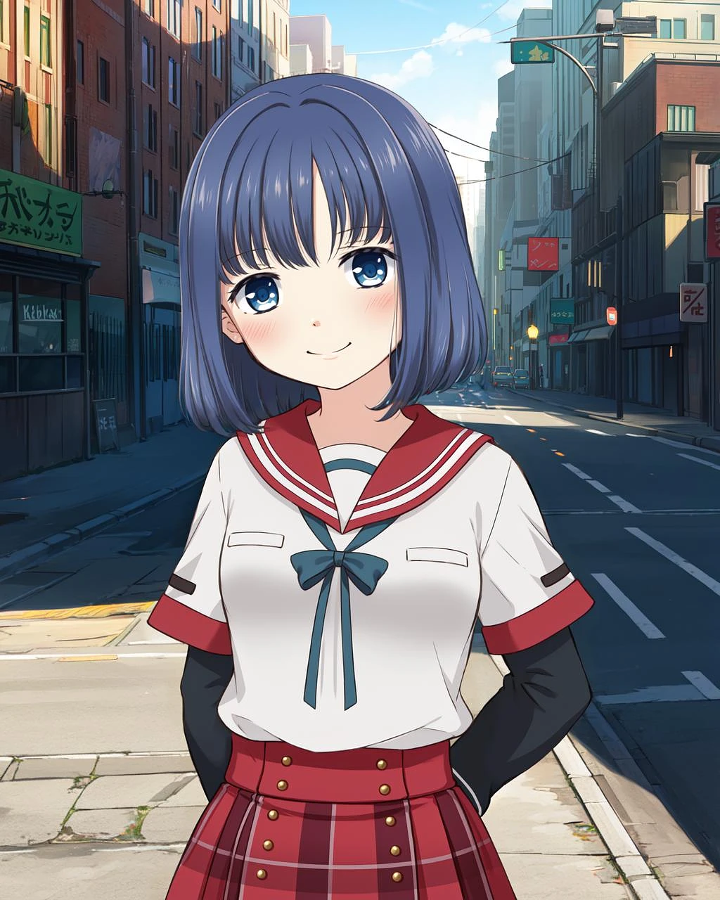 Featured image #6 for [Pony XL & SD 1.5] Nanami Yachiyo (Origin ver.) (Magia Record: Puella Magi Madoka Magica Side Story) | 七海やちよ