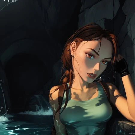 Featured image #2 for Lara Croft (Tomb Raider by Core Design 1996-1999 series), LoRA, PonyXL