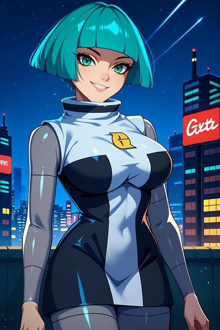 Featured image #1 for Team Galactic Grunt/ギンガだんのしたっぱ (Pokemon Diamond and Pearl) SDXL LoRA [Pony Diffusion]