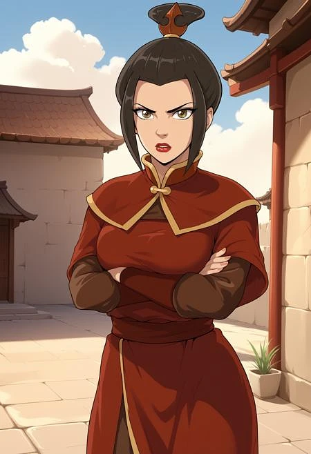 Featured image #2 for Azula, princess of the Fire Nation, (Avatar: The Last Airbender, Four Elements Trainer), LoRA, PonyXL