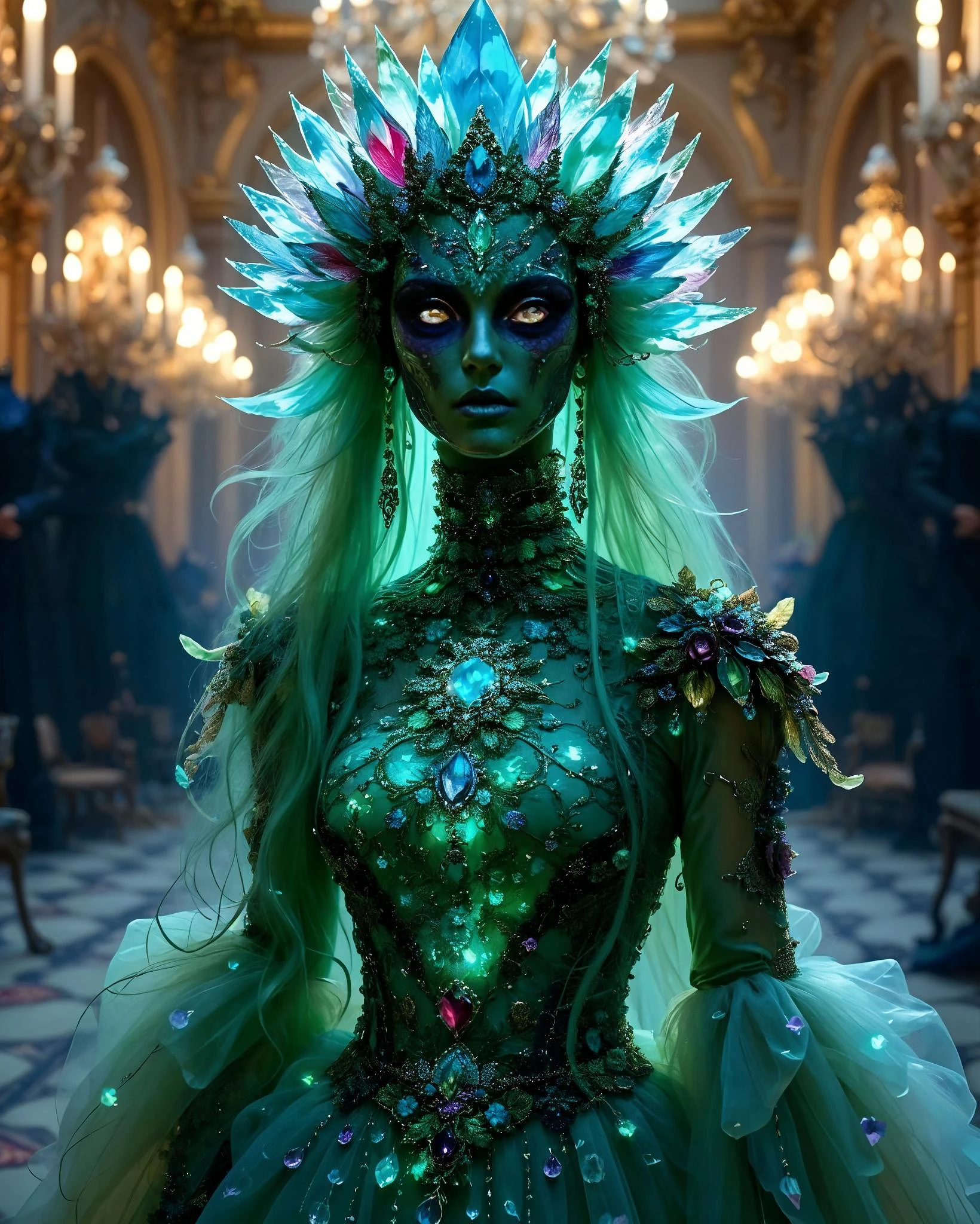 Featured image #1 for The Dark Forge: Dark Underworld Clothing Set: The Emerald Mother