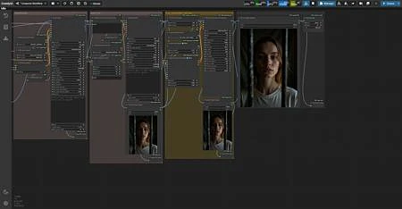 Featured image #4 for zyd232's Workflow for Flux - ControlNet Upscale + Expression Editor + Face Detailer + Hand Fix