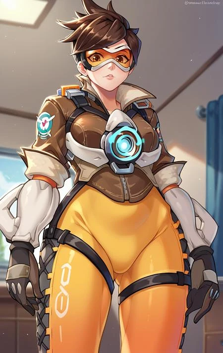Featured image #1 for Tracer / Overwatch 1 / (NSFW/SFW) SDXL LORA PONY