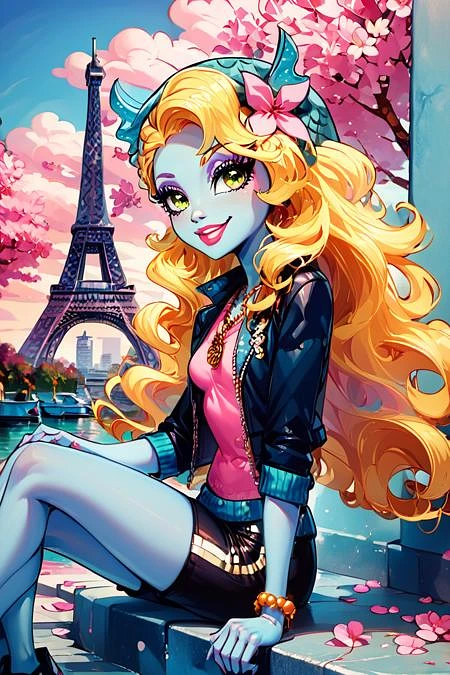 Featured image #2 for Lagoona Blue (Monster High) [Pony & SD1.5]