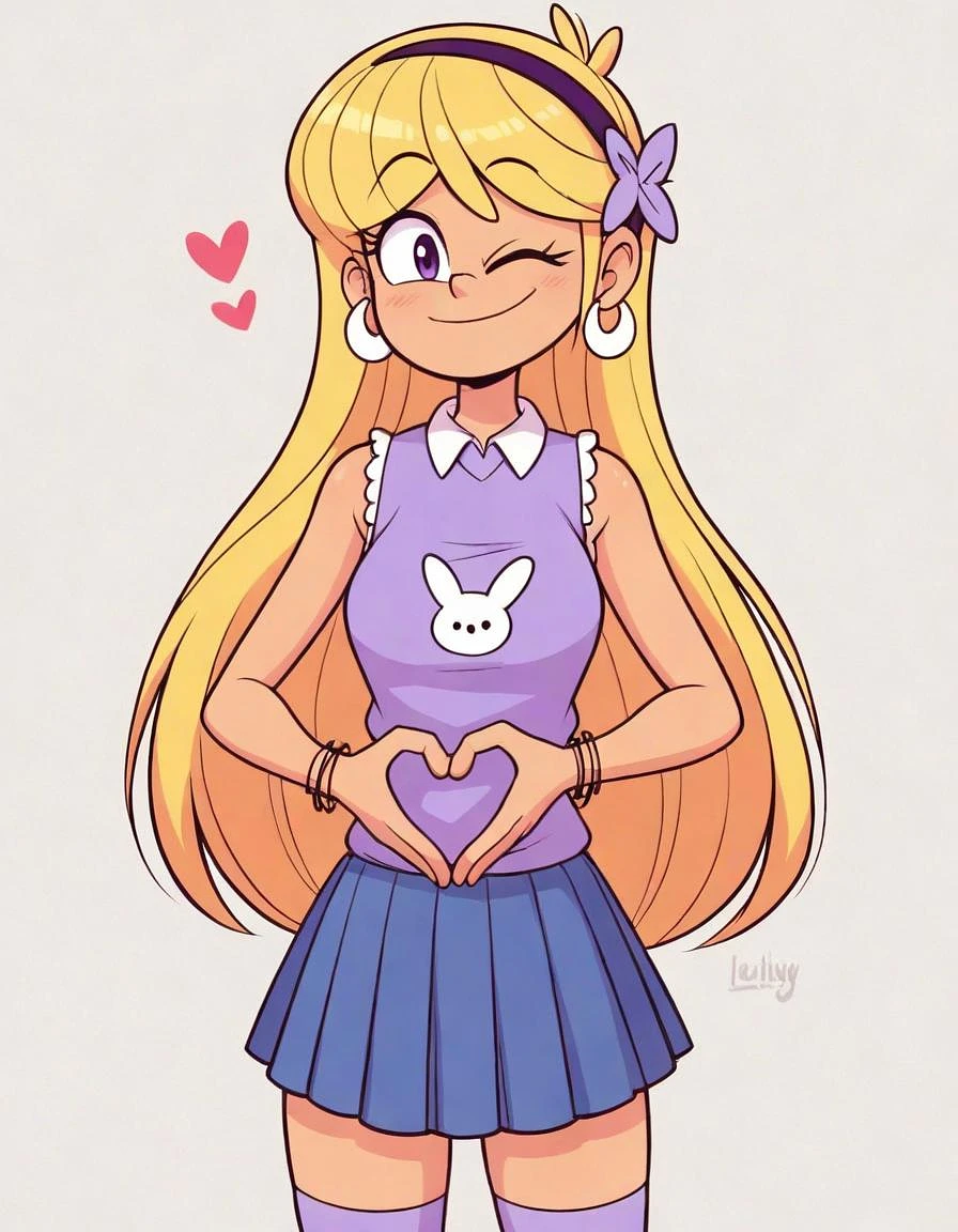 Featured image #3 for [SD 1.5 / SDXL Pony] Lily Loud (The Loud House, fan-made designs)