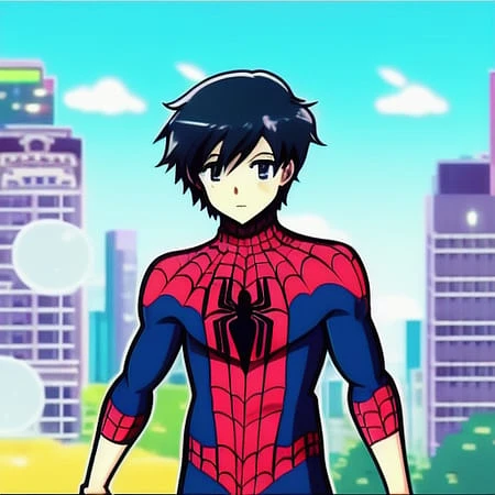Featured image #4 for Spidey512 - Web swinging character embedding for 1.5 models and merges!