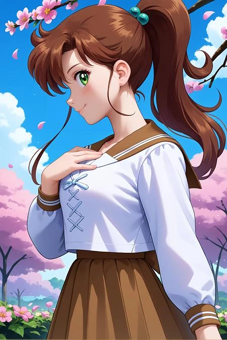Featured image #5 for Sailor Jupiter/セーラージュピター (Sailor Moon) SDXL LoRA [Pony Diffusion]