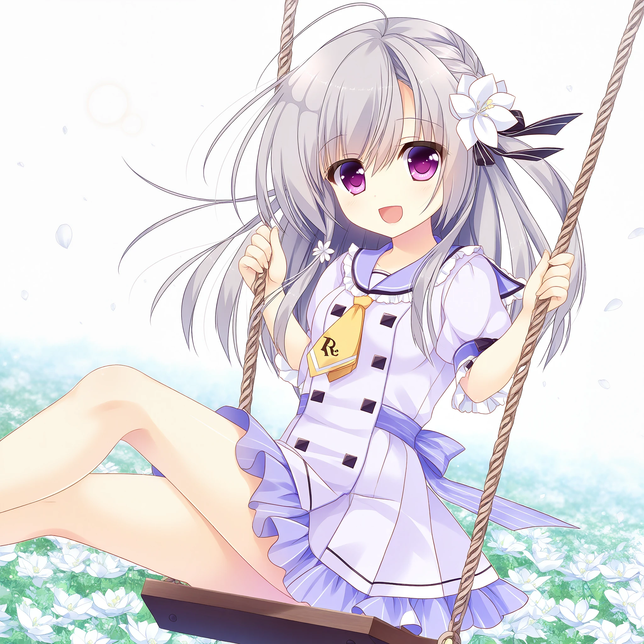 Featured image #1 for Ren (莲) | Karenai Sekai to Owaru Hana (永不枯萎的世界与终结之花) | NoobAI & illu
