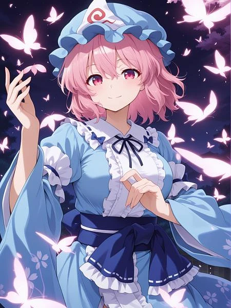 Featured image #3 for Yuyuko Saigyouji (Touhou Project)