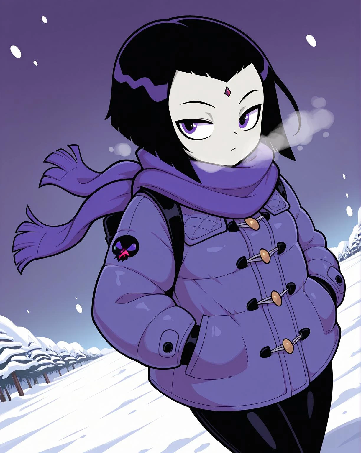 Featured image #1 for Raven - Teen Titans GO! (Character) [Illustrious + PonyDiffusionXL]