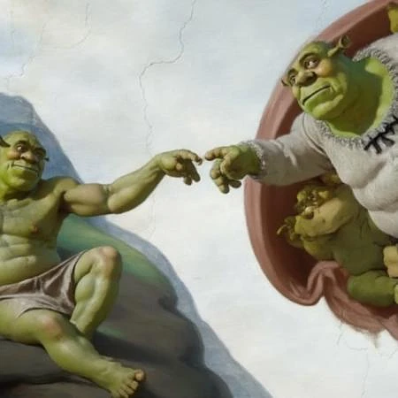 Featured image #1 for Creation of Adam | Concept/Pose - Pony/IL/Flux