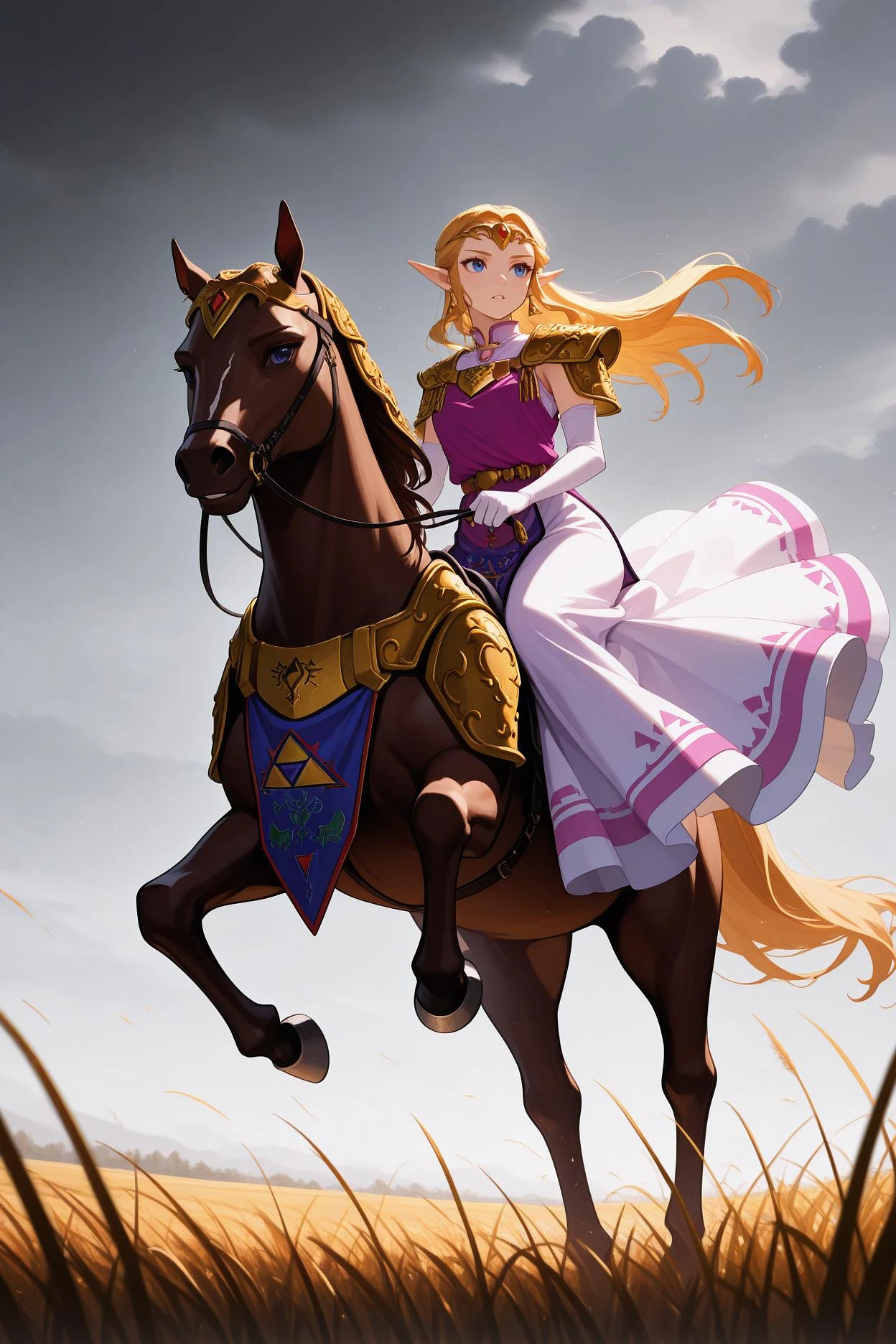 Featured image #2 for Princess Zelda/ゼルダ姫 (The Legend of Zelda: Ocarina of Time) SDXL LoRA [Illustrious]
