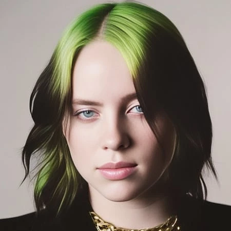 Featured image #1 for Billie Eilish blonde model