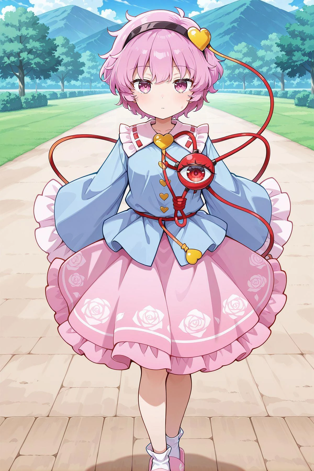 Featured image #3 for Satori Komeiji (Touhou Project) & Satori Komeiji (Tiny Underworld Queen)