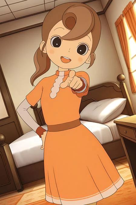 Featured image #5 for Flora Reinhold アロマ・ラインフォード // Illustrious/Pony Character LoRA // Professor Layton レイトンシリーズ