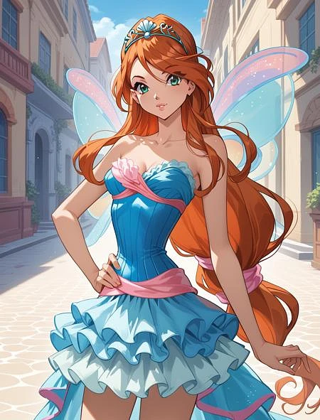 Featured image #1 for Bloom Fairy Transformations (Magic Winx To Harmonix) (Anime) | Winx Club