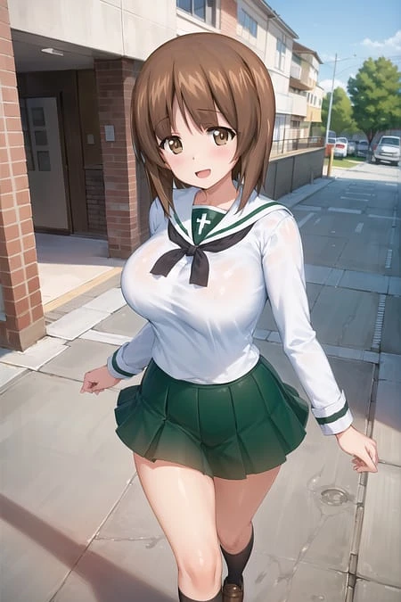 Featured image #2 for Girls und Panzer Nishizumi Miho