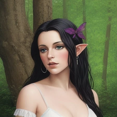 Featured image #5 for 1990's Fantasy Oil Painting Art Style - LoRA 1mb - 9FOPAS - Style training guide included