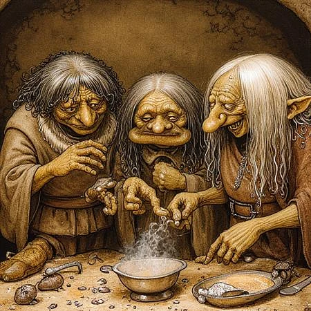 Featured image #2 for John Bauer Style - Swedish painter and illustrator
