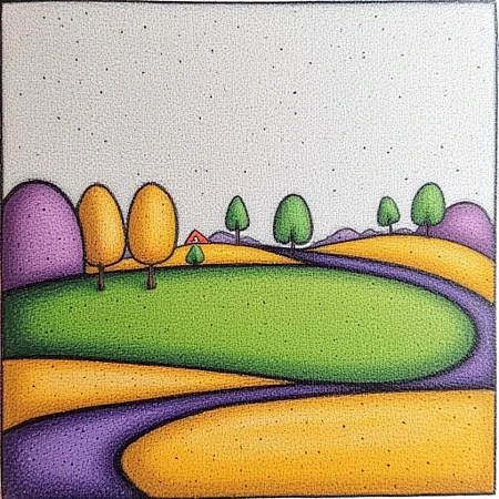 Featured image #2 for Naive Storybook Nouveau (SD1, SDXL, Pony, Flux)