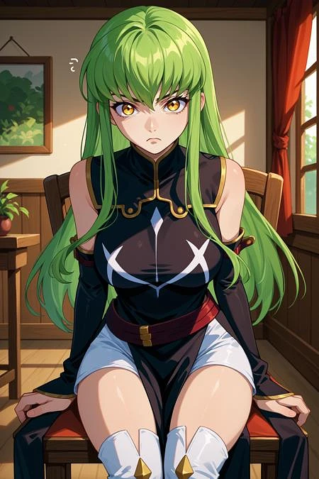 Featured image #2 for C.C./シーツー (Code Geass) SDXL LoRA [Pony Diffusion]