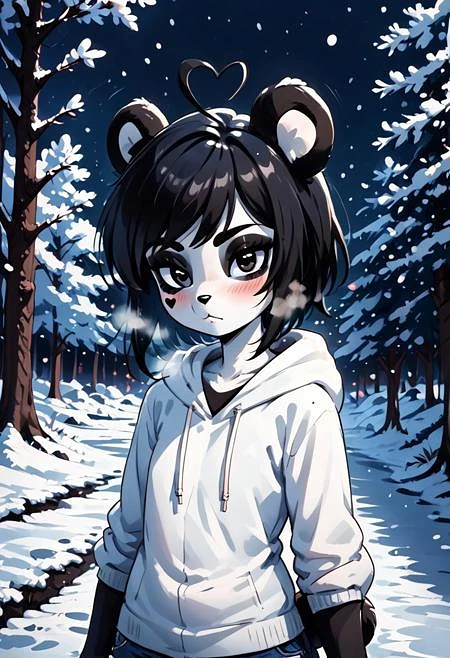 Featured image #1 for anthro panda girl concept - XL