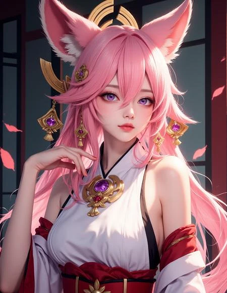 Featured image #4 for Yae Miko (Genshin Impact) | FLUX