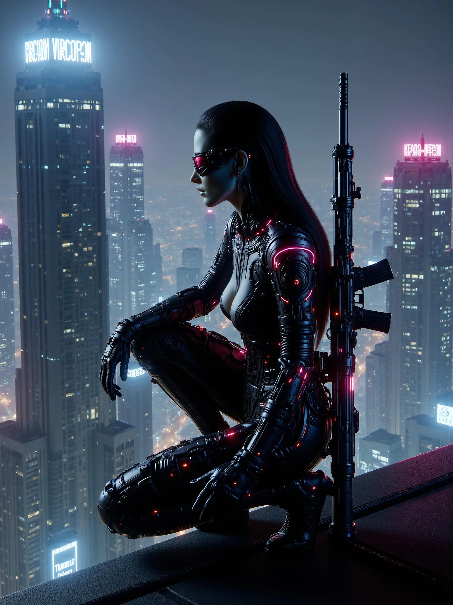Featured image #5 for Neon Cyberpunk [FL/XL/IL/1.5]