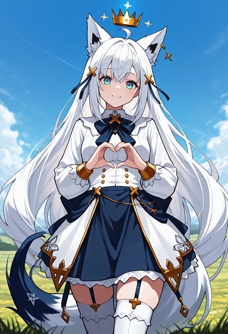 Featured image #1 for Shirakami Fubuki [illustriousXL] 10 outfits (Hololive)