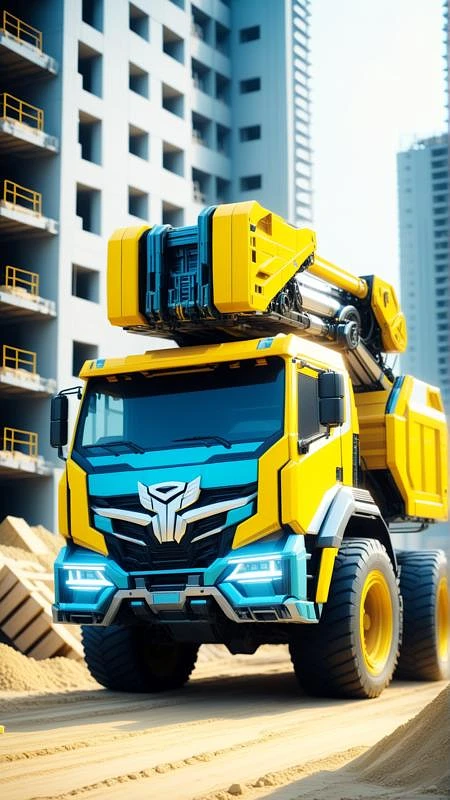 Featured image #4 for Transformers Style SDXL - Real Transformers Architecture 🤖