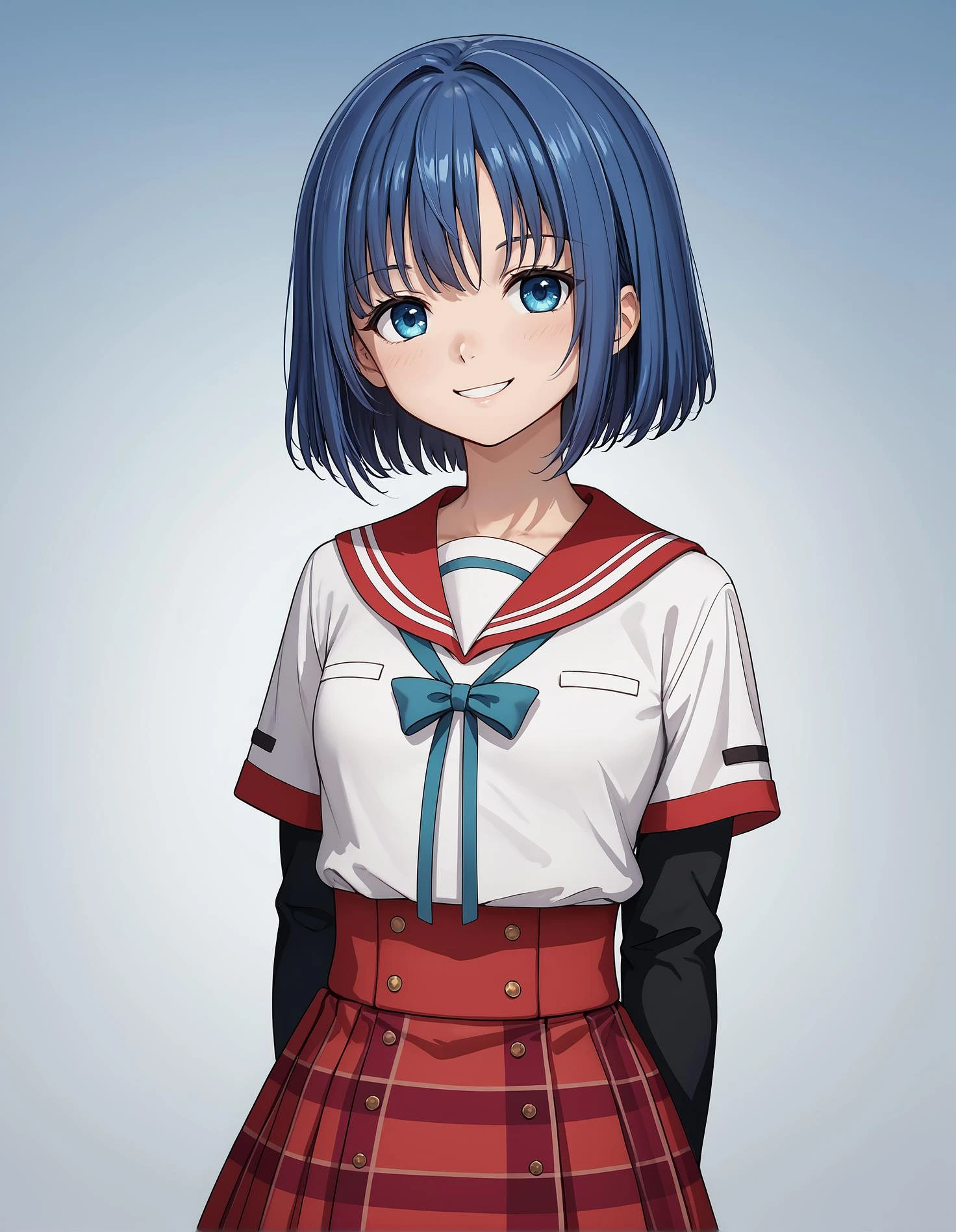 Featured image #4 for [Pony XL & SD 1.5] Nanami Yachiyo (Origin ver.) (Magia Record: Puella Magi Madoka Magica Side Story) | 七海やちよ