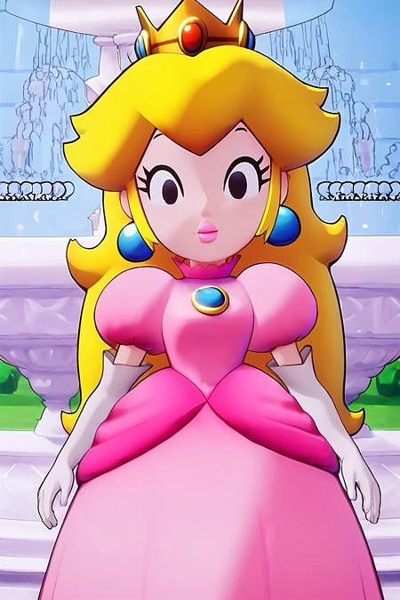 Featured image #4 for Princess Peach (from Mario and Luigi: Brothership) + Style - Pony XL