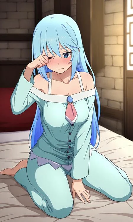 Featured image #2 for Aqua - (Konosuba) XL / Pony / Illustrious