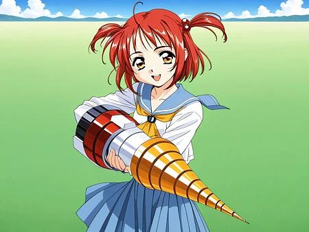 Featured image #3 for 恵 illustrious/Pony Megumi (Drill Shoujo Spiral Nami)