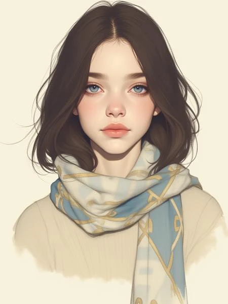Featured image #5 for OB半写实肖像画 Semi-realistic portrait painting.