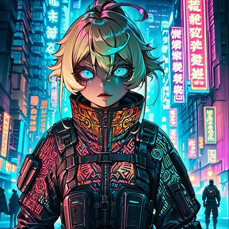 Featured image #5 for TechWear LoRA [SD+XL+illustrious-XL+Pony]