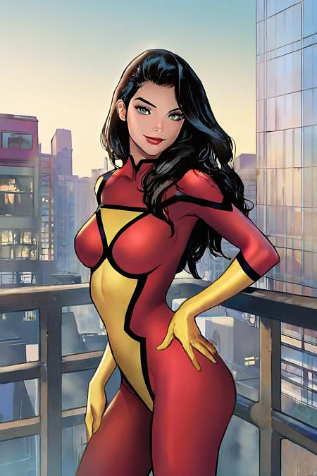 Featured image #2 for Spider-Woman (Jessica Drew) [LoRA]