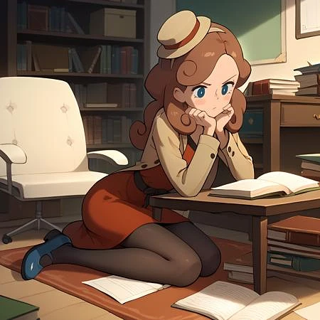 Featured image #5 for Katrielle Layton カトリーエイル・レイトン // Pony Character LoRA // Layton's Mystery Journey レイトン ミステリージャーニー