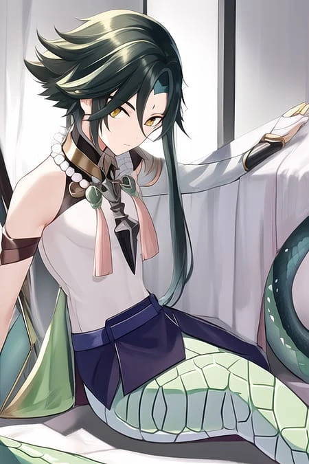 Featured image #4 for snake-style model 蛇尾风格巨型lora泛化模型