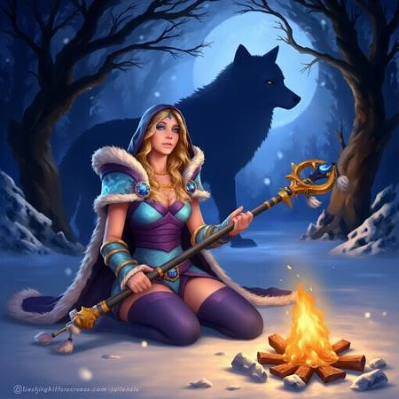 Featured image #3 for Crystal Maiden FLUX (Dota 2)