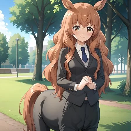Featured image #1 for Himeno Kimihara 君原姫乃 // Pony Character LoRA // A Centaur's Life セントールの悩み