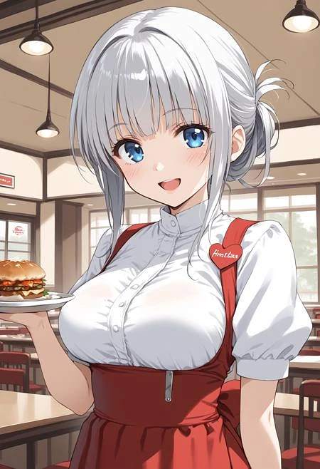 Featured image #6 for [Illust&XL&Pony] Anna Miller's  uniform / アンナミラーズ制服 / アンミラ