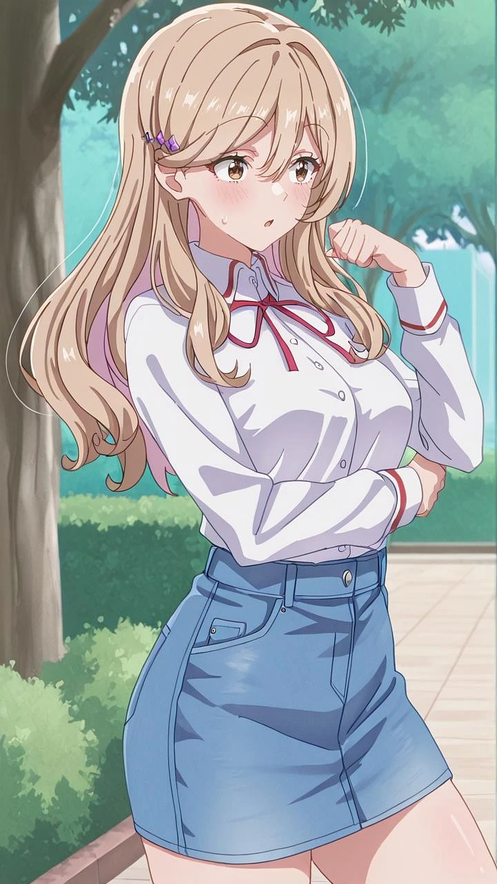 Featured image #3 for Ajisai Sena | Watashi ga Koibito ni Nareru Wake Nai jan, Muri Muri! | Illustrious