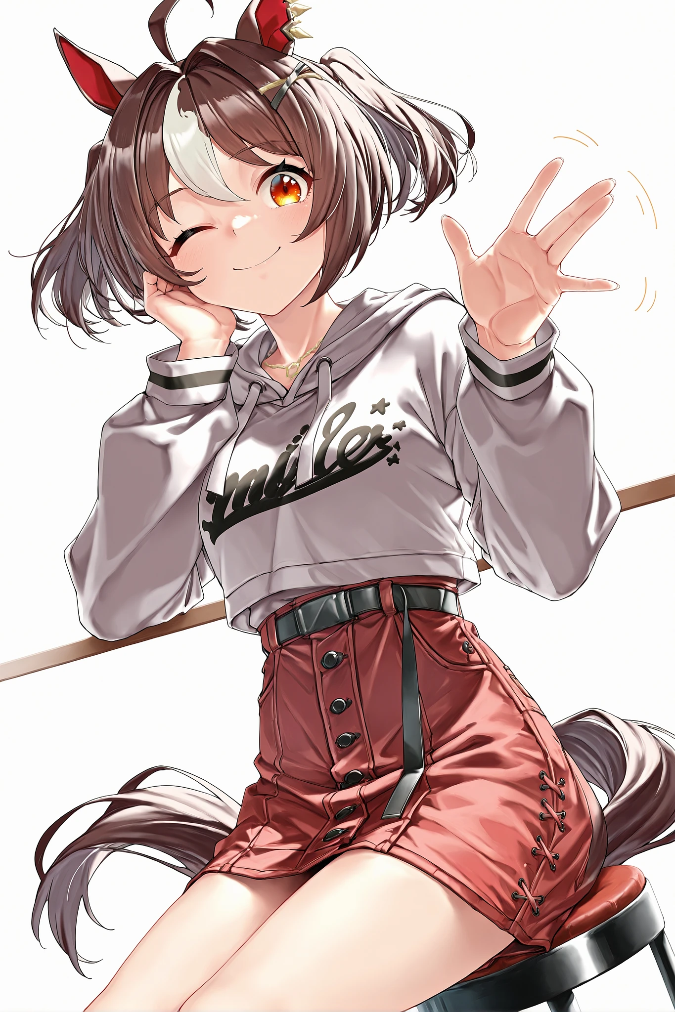 Featured image #1 for gran alegria (casual) (umamusume) [グランアレグリア(私服)] <ウマ娘> <ILL>