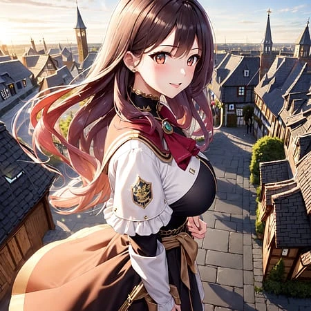 Featured image #1 for AOM3 Based Giantess LoRA
