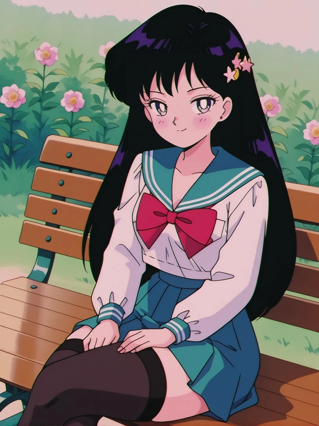 Featured image #1 for Mari Tominaga / Sailor Moon - STYLE - | Illustrious XL | PONY XL | - COMMISSION by YeiyeiArt